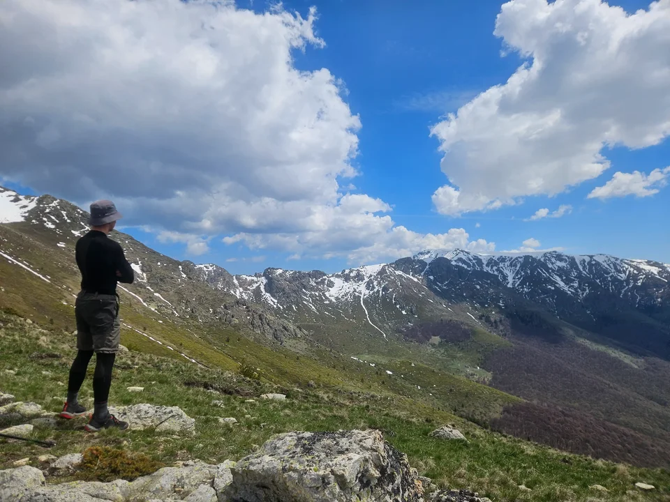 Looking into the distance