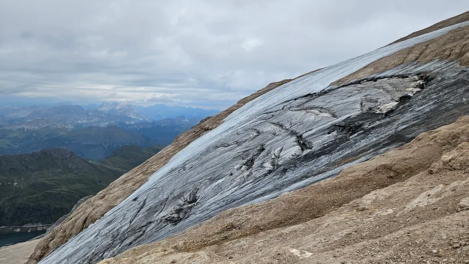 Glacier on top