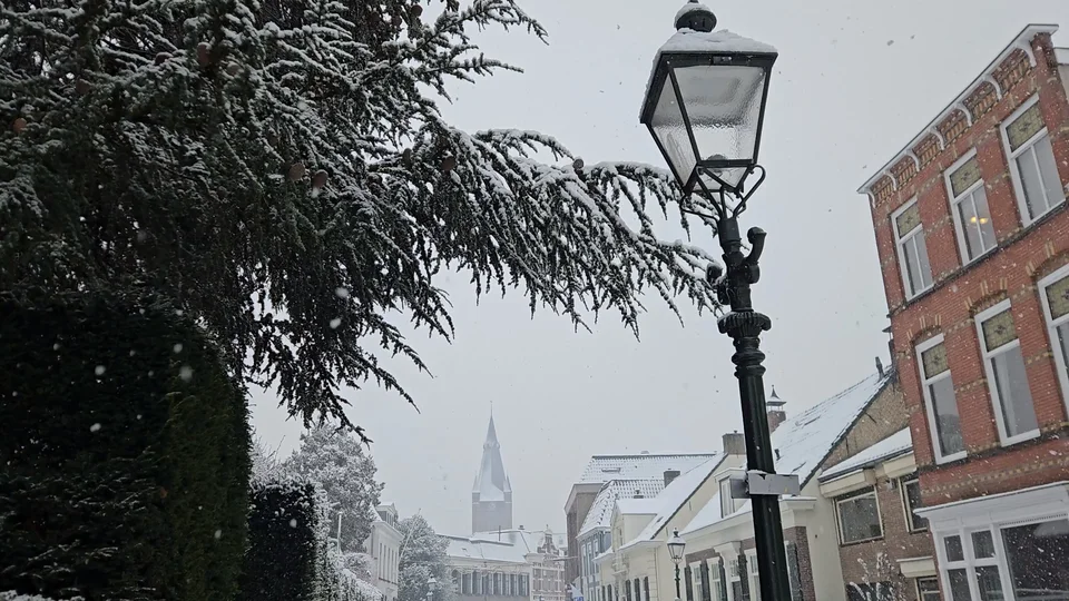 The city in winter