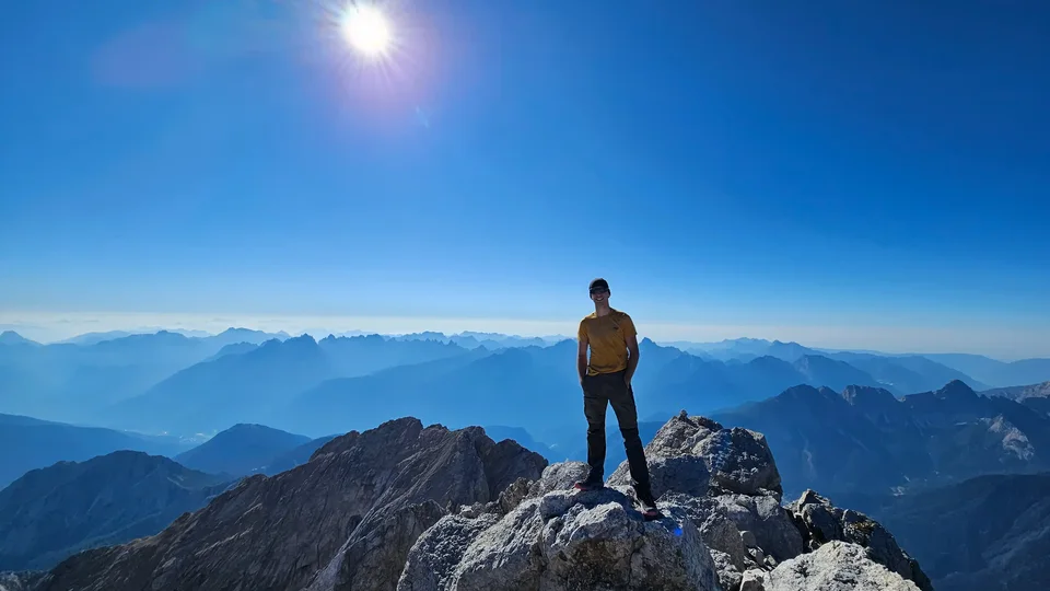Me on the peak