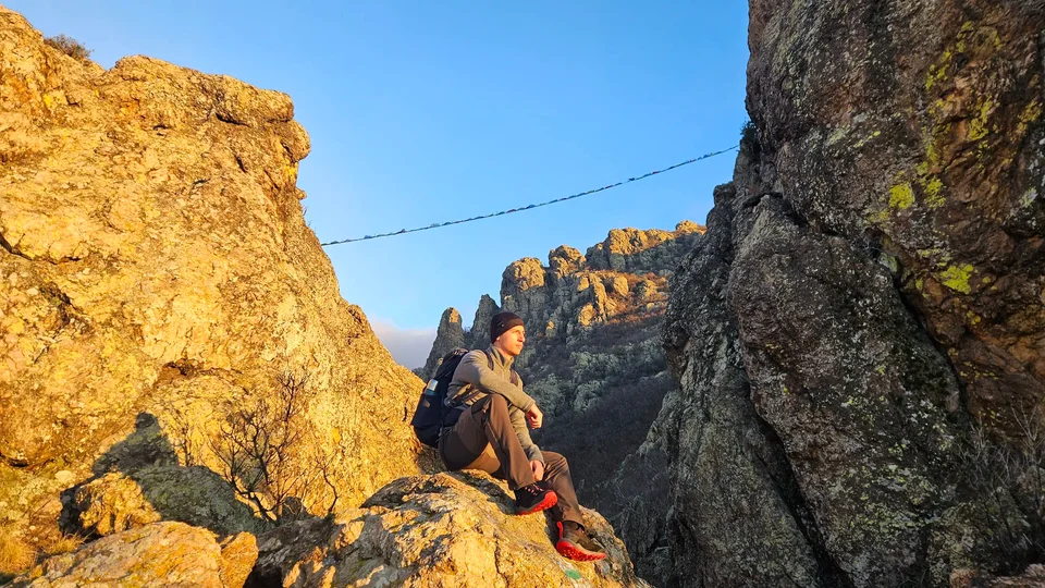 Me on a rock